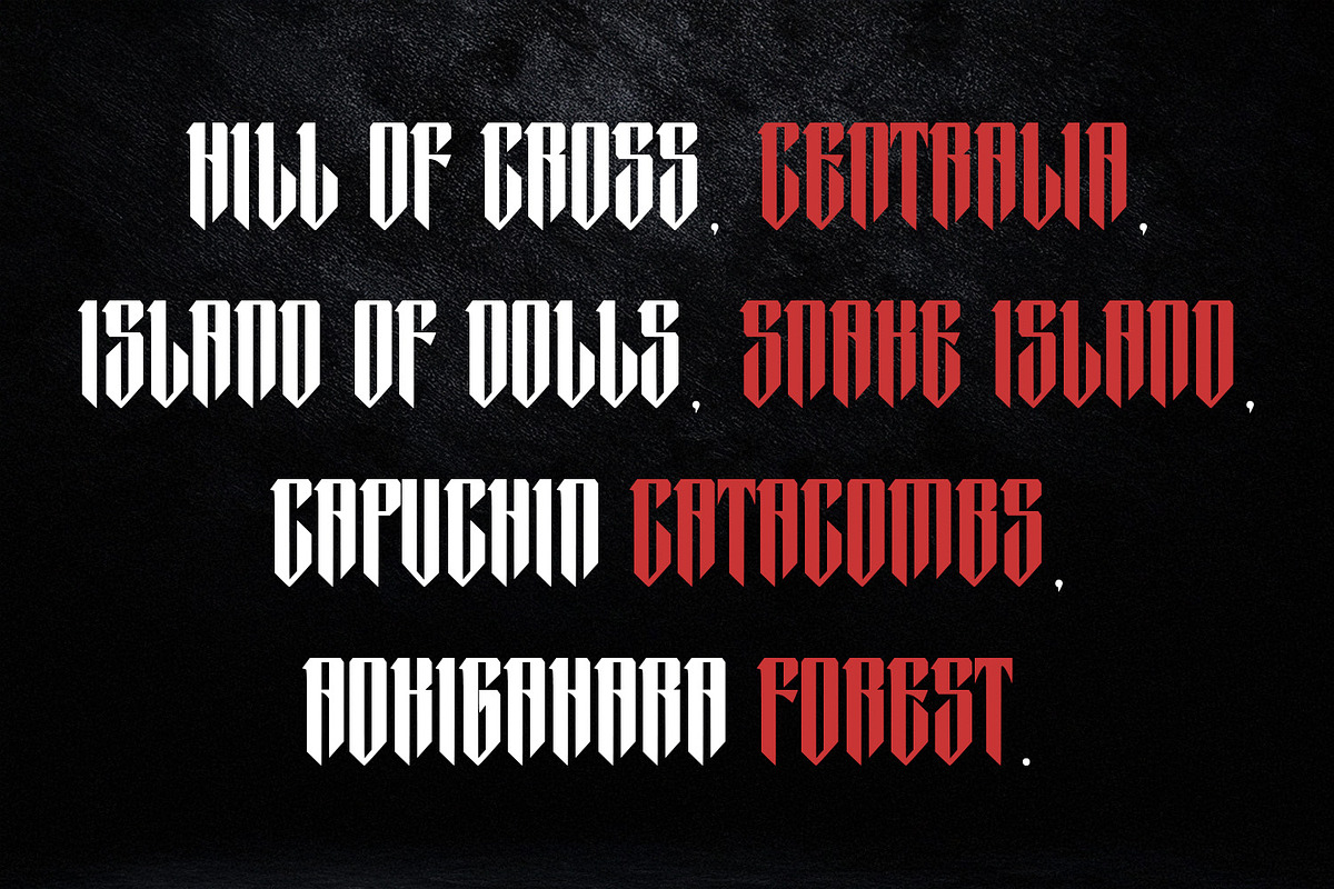 Luparuz Blackletter Display Font, a Blackletter Font by Maulana Creative (Photo 3 of 7)