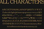 CS Ramsey Stamp, a Serif Font by Craft Supply Co. (Thumbnail 8 of 8)