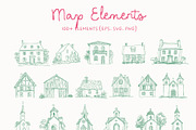 Whimsy Wedding Map Creator, an Object Graphic by MaNechaeva (Thumbnail 3 of 12)
