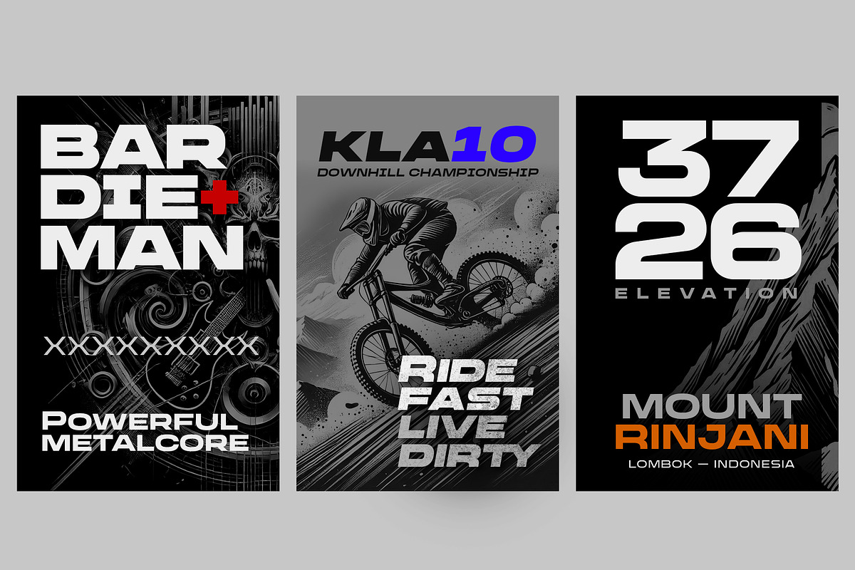 Digdaya Ultrawide Font, a Sans Serif Font by Locomotype (Photo 6 of 11)