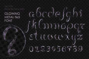 8 GLOWING METAL FONTS / 8 BRUSHES, a Handwritten Font by Nadin_Lebedeva (Thumbnail 12 of 16)