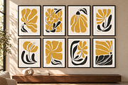 Abstract Botanical Gallery Wall Set, a Background Graphic by C Design Studio (Thumbnail 4 of 21)