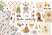 Bohemian nursery collection, an Object Illustration by JulzaArt (Thumbnail 1 of 12)