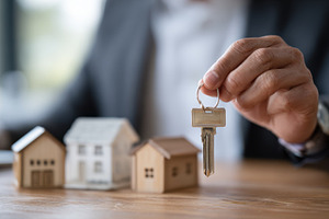 Key handover for new home buyers, a Photo by Beautiful things