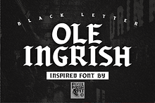 Ole Ingrish Font