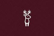 Minimalist Deer Icon Cervidae, an Animal Illustration by Vectorium Studio (Thumbnail 4 of 4)