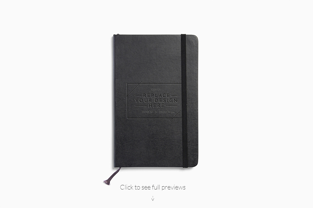 Sketchbook & Notebook Mockups, a Print Template by ItemBridge (Photo 3 of 5)