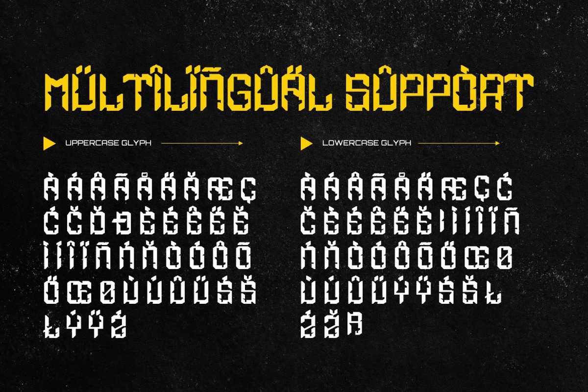Truexon - Cyber Techno Font, a Sans Serif Font by Dhabee (Photo 9 of 10)