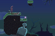 Spooky Cemetery - Platformer Tileset, a Graphic by LudicArts (Thumbnail 8 of 8)