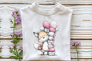 Whimsical Funny Easter Animal Clipar, an Illustration by OK Design (Thumbnail 5 of 6)