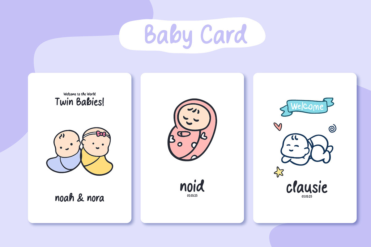New born baby essentials doodles, an Object Illustration by youken (Photo 2 of 4)