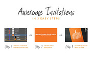 Halloween Invitations, an Invitation Template by Designs by Justin Lynch (Thumbnail 2 of 5)
