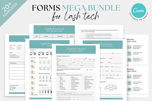 Lash Tech Client Consent Forms