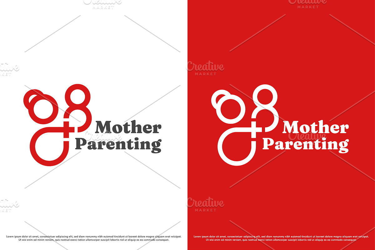 Mother Health Parenting Logo Design, a Branding & Logo Template by Morvana Crew (Photo 1 of 2)