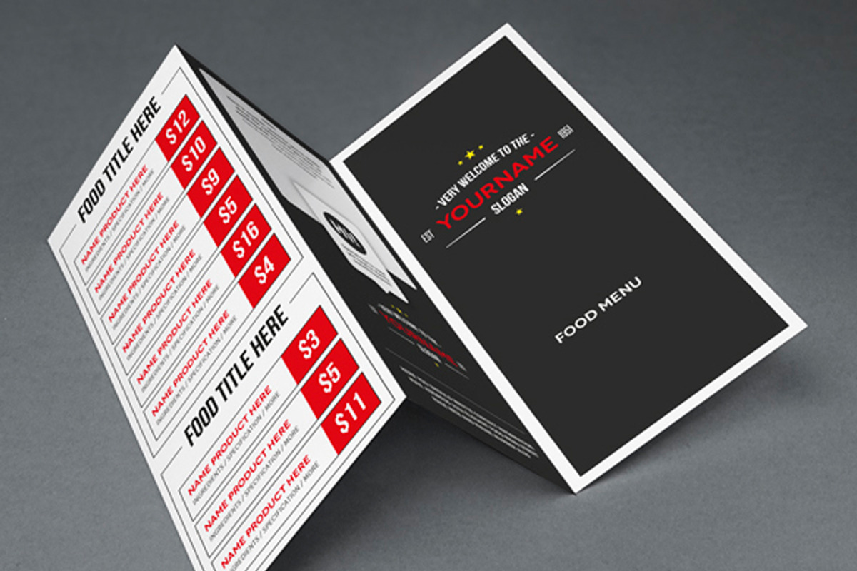 Multimenu Template, a Brochure Template by Luuqas Design (Photo 1 of 5)
