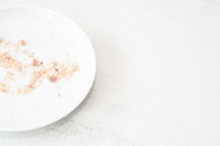 Crumbs stock photograph