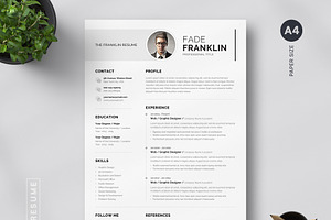 Modern Resume Template Word Resume