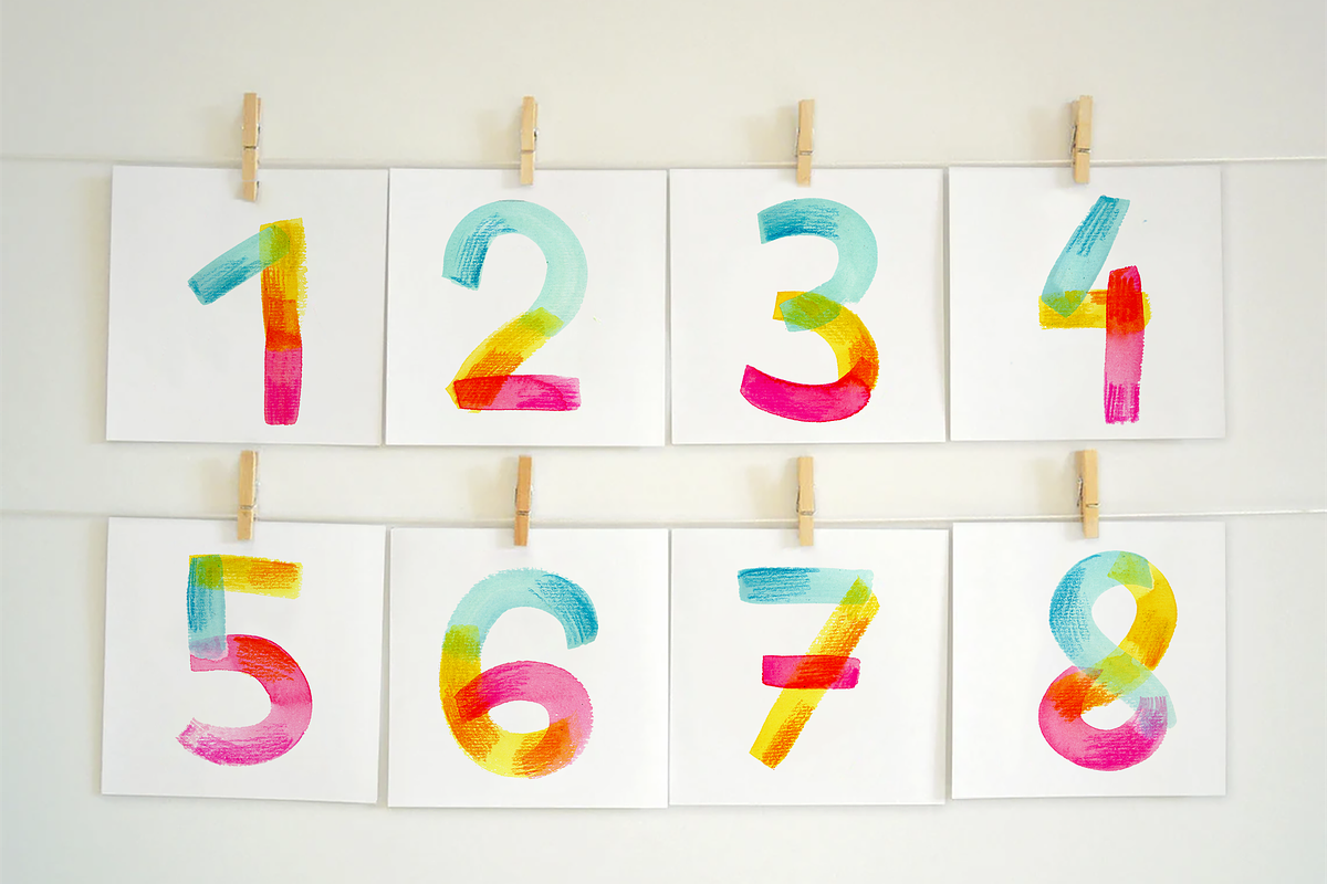 Birthday Rainbow Numbers, a Decorative Illustration by swiejko (Photo 2 of 4)