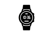 Minimal Smartwatch Time Icon Set, an Icon by musafir_fashion (Thumbnail 4 of 13)