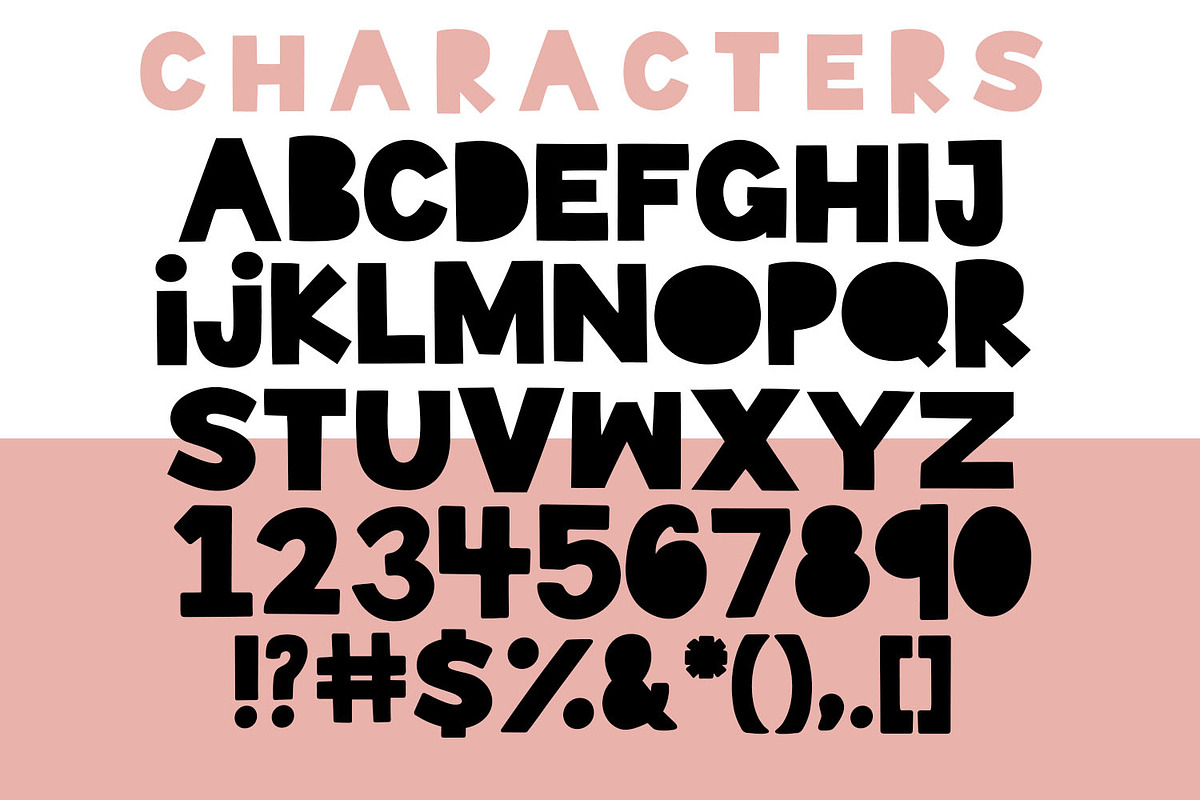 BLOCKED A Hand Lettered Font, a Font by Dansie Design (Photo 6 of 6)