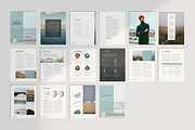 Minimal Annual Report Template Canva, a Brochure Template by frommakertomaker (Thumbnail 2 of 9)