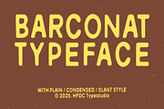 Barconat Rough Sans Serif, a Font by 24Design Studios (Thumbnail 1 of 8)
