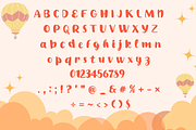 August, a Sans Serif Font by Sirinart (Thumbnail 2 of 6)