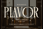 Plavor – Timeless Elegant Serif Font, a Serif Font by roomspace creative lab (Thumbnail 1 of 11)