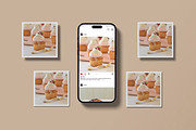 Social Media Mockup Set, an iPhone Mockup by PaperMoon (Thumbnail 3 of 5)