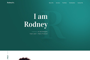 Rodney - PSD & Sketch Template