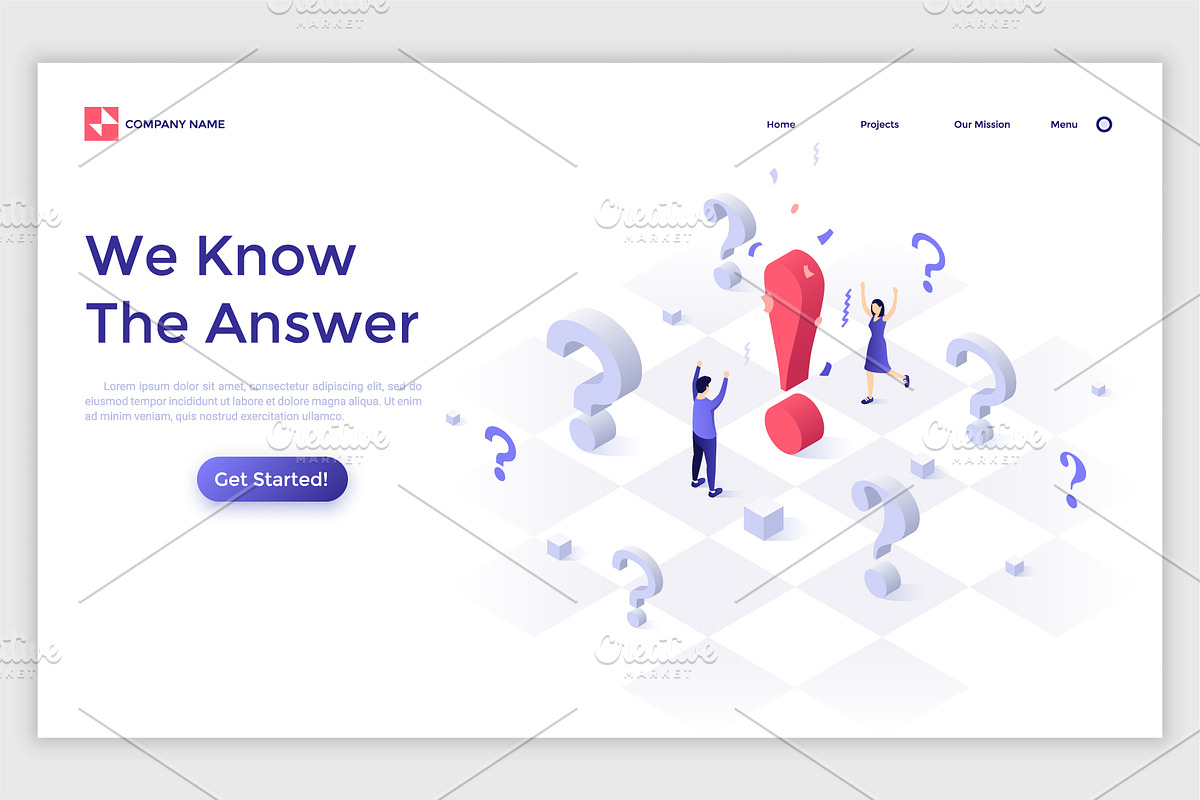Isometric Solutions Mini. Part 12, a Templates & Theme by Andrew Kras Design (Photo 3 of 13)