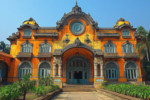 Historic architecture showcases vibr, a Photo by Tanuart