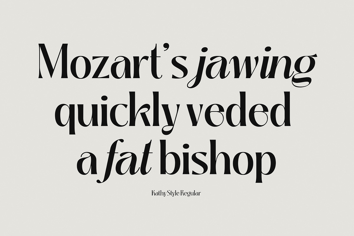 Kathy Style - Elegant Beauty Serif, a Serif Font by creativemedialab (Photo 4 of 17)