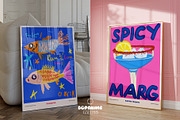 Dopamine Gallery – 100 Poster Bundle, a Graphic by Wall Art Print Studio (Thumbnail 7 of 55)