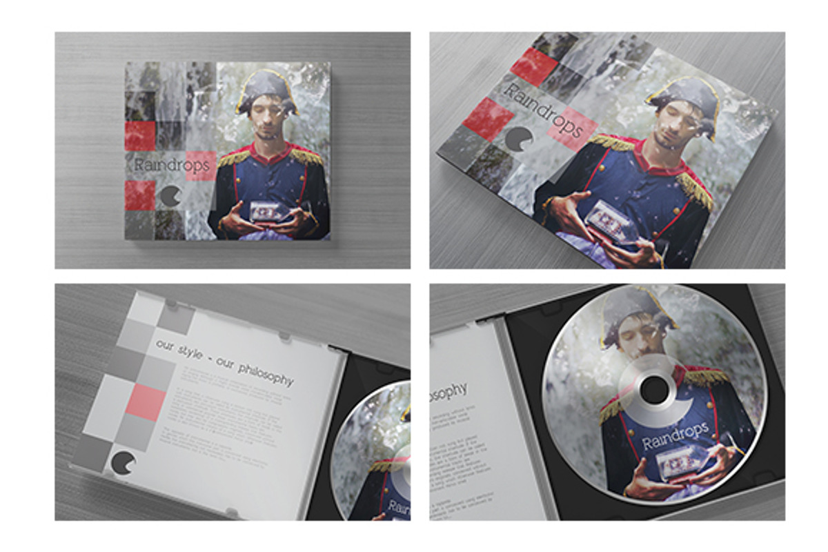 CD Case & Disc Mock-up, a Packaging Mockup by ItemBridge (Photo 2 of 5)