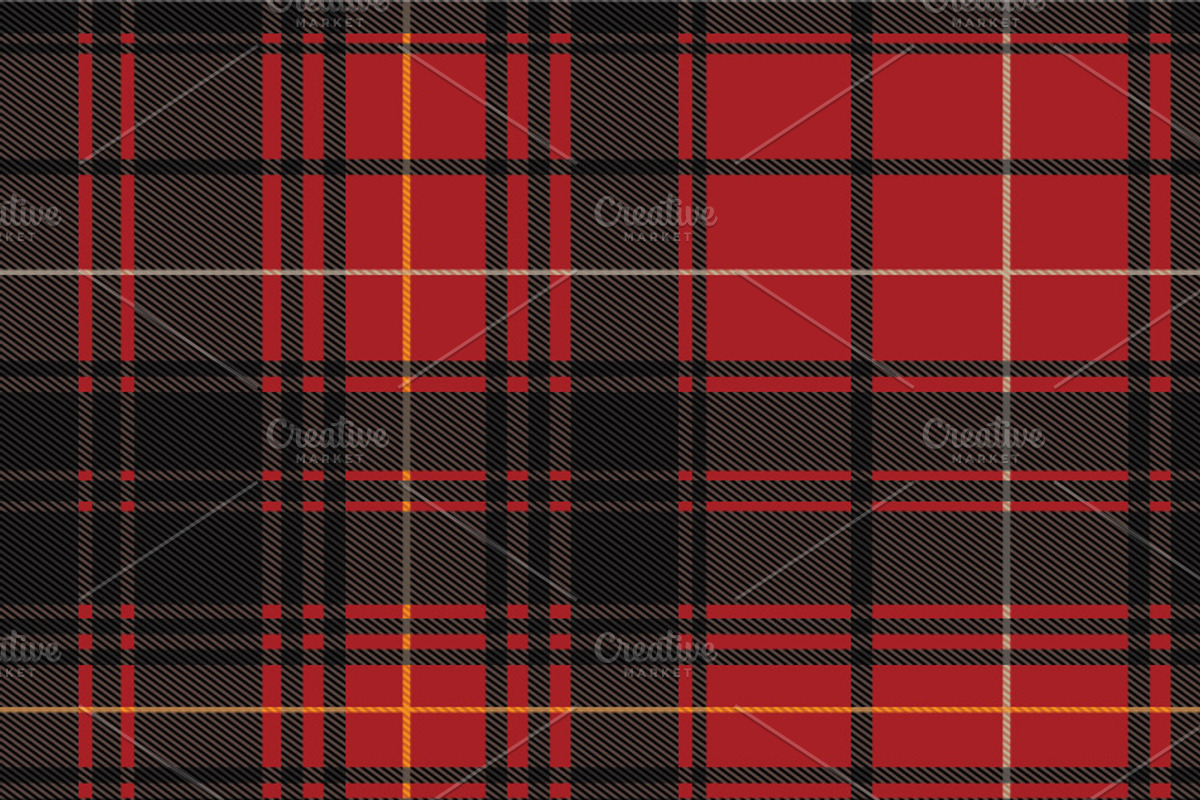 Seamless Scottish Tartan Pattern