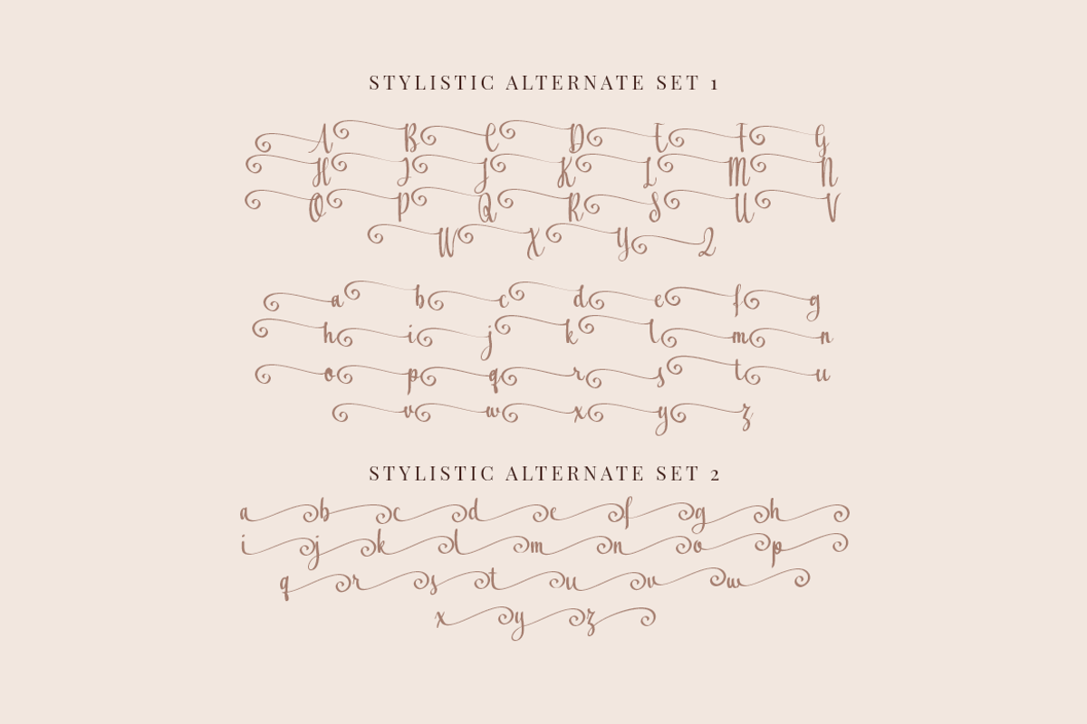 Agnes Michael | A Lovely Script Font, a Script Font by Colllab Studio