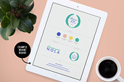 Brand Board Template PSD + Canva, a Presentation Template by Ciera Design Templates (Thumbnail 3 of 8)