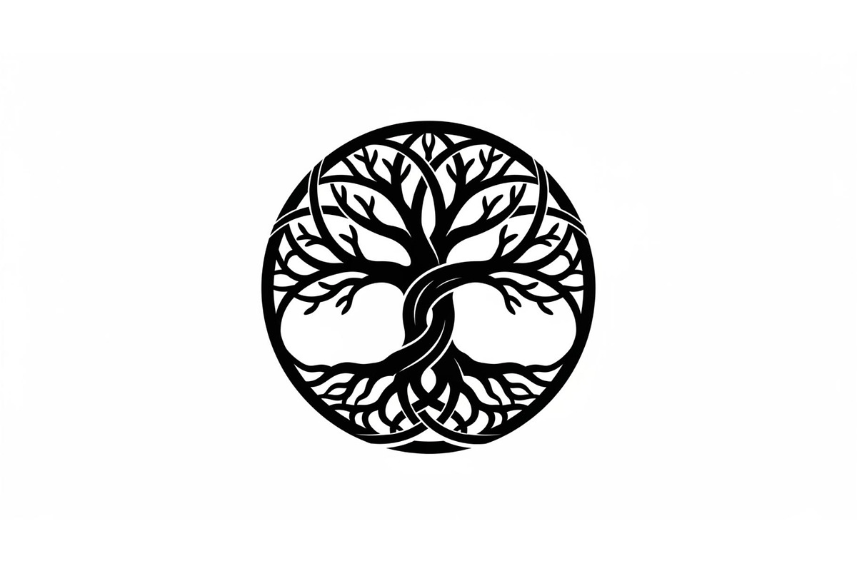 Sacred Tree of Life Vector Bundle, an Illustration by Designs_River (Photo 18 of 51)