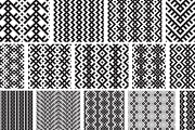26 vector seamless patterns, a Pattern Graphic by tamara.comotomka (Thumbnail 1 of 3)