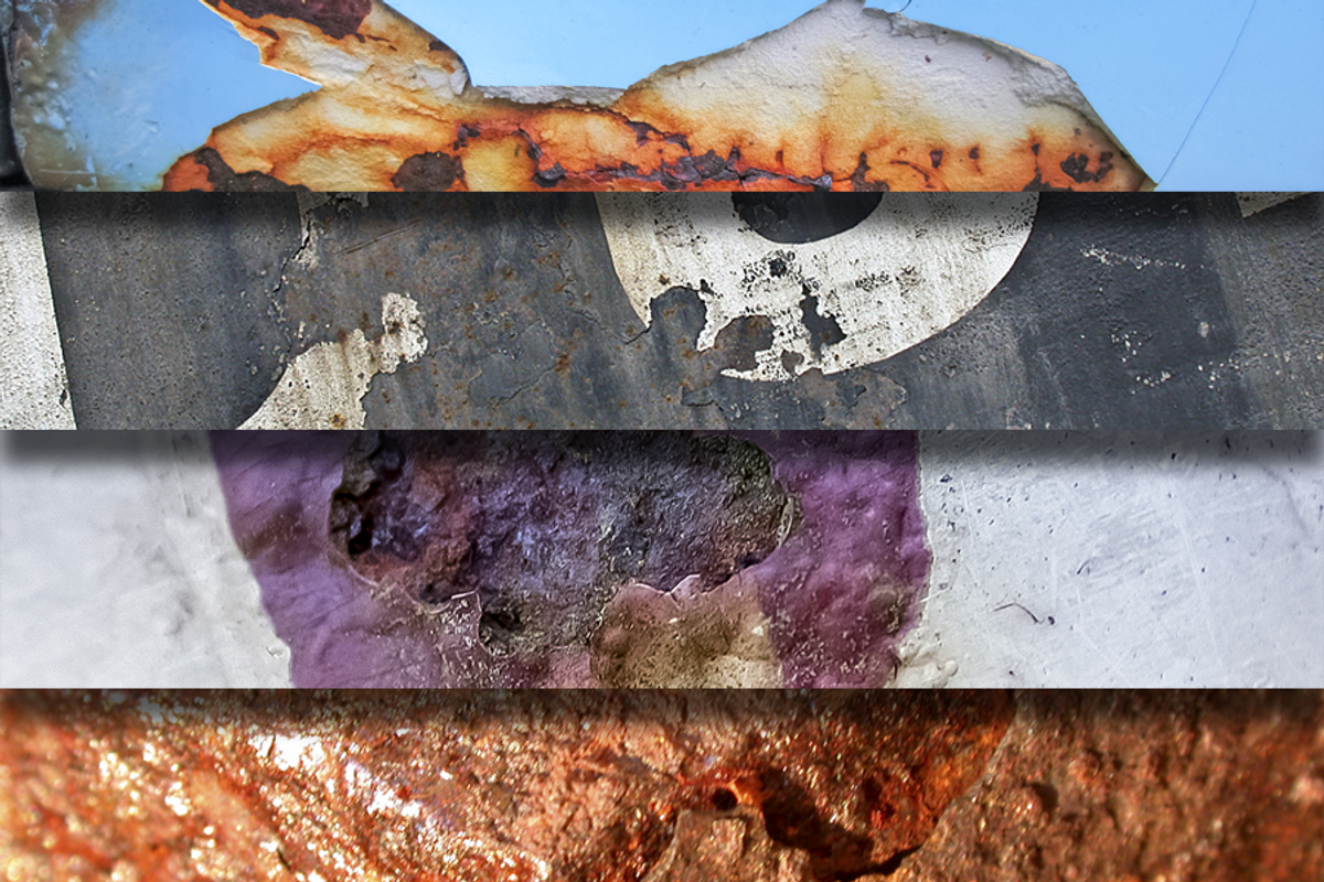 Rusty Background Textures - Set 1 preview 2
