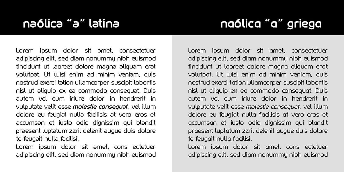 Naolica, a Sans Serif Font by Ixipcalli (Photo 5 of 6)