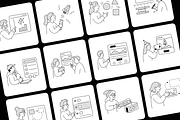 55 Design Development Illustrations, a Technology Illustration by Prosymbols (Thumbnail 8 of 11)