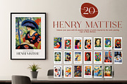 Matisse Inspired Modern Art Poster, a Decorative Illustration by Vibrand Studio (Thumbnail 2 of 12)