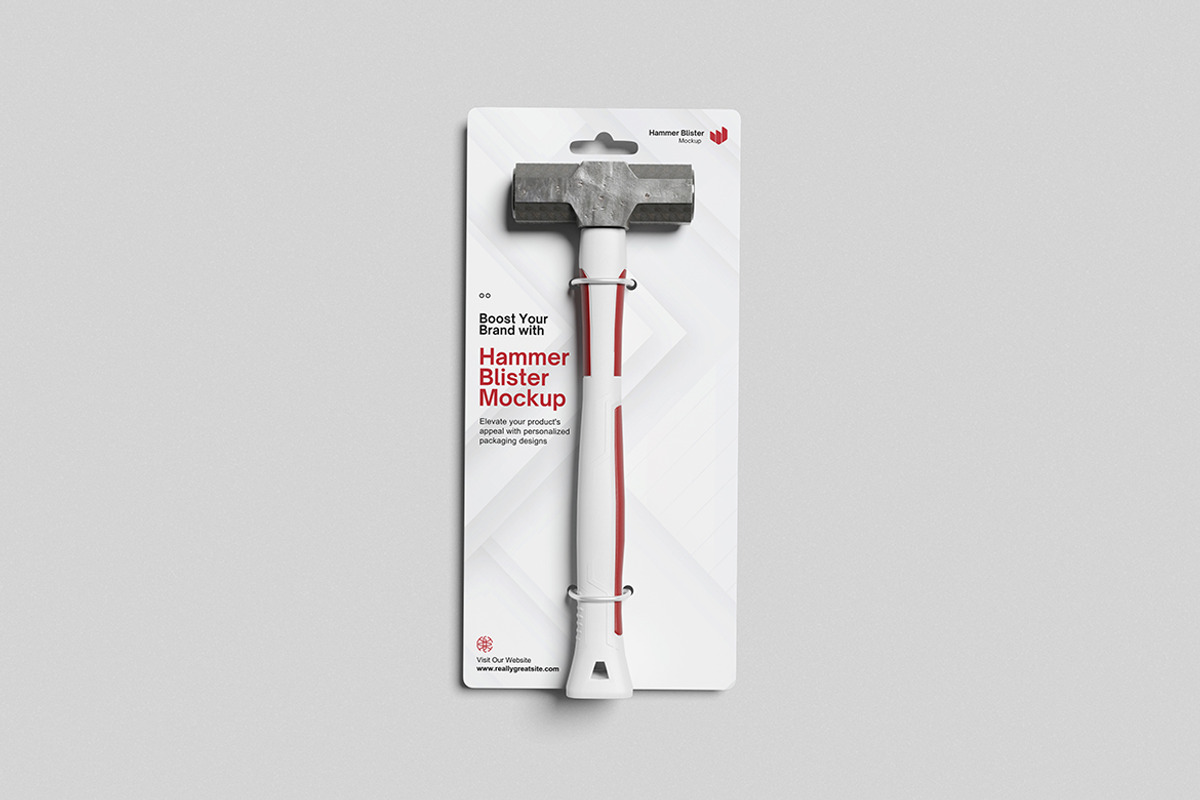 Hammer Blister Mockup, an Advertising Mockup by swsi-studio (Photo 3 of 5)