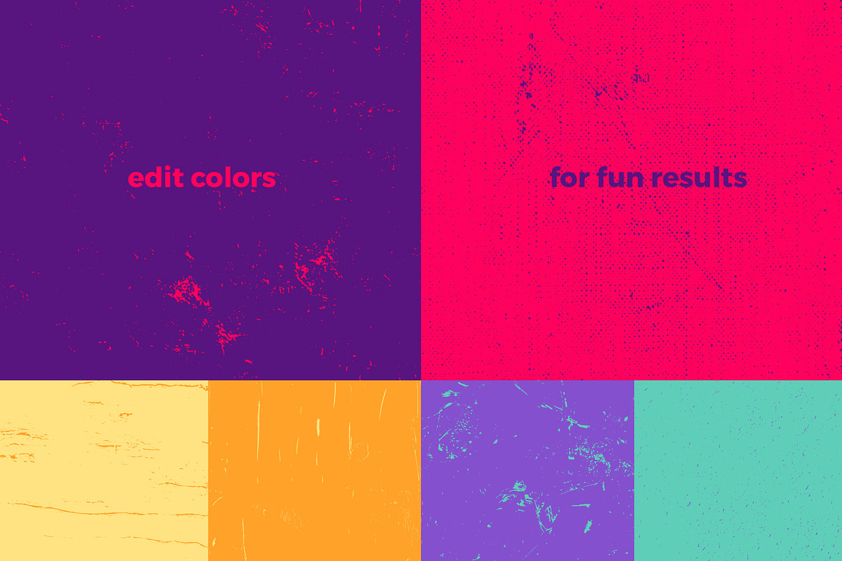 Noise Seamless Vector Patterns, a Pattern Graphic by Youandigraphics (Photo 6 of 10)