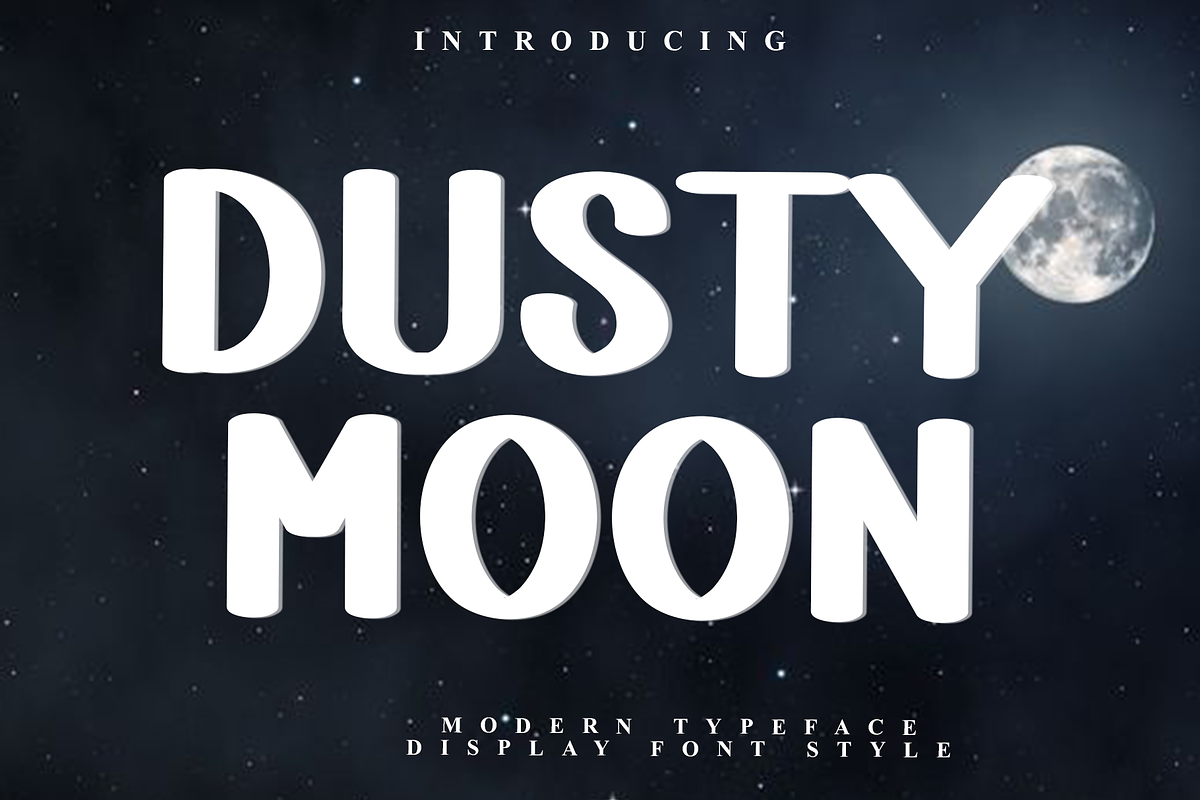 Dusty Moon, a Script Font by InermediaSTUDIO (Photo 1 of 8)