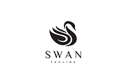 Swan Logo Template, a Branding & Logo Template by johnkent (Thumbnail 3 of 3)