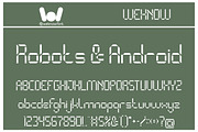 Binary Code font, a Font by weknow (Thumbnail 2 of 4)