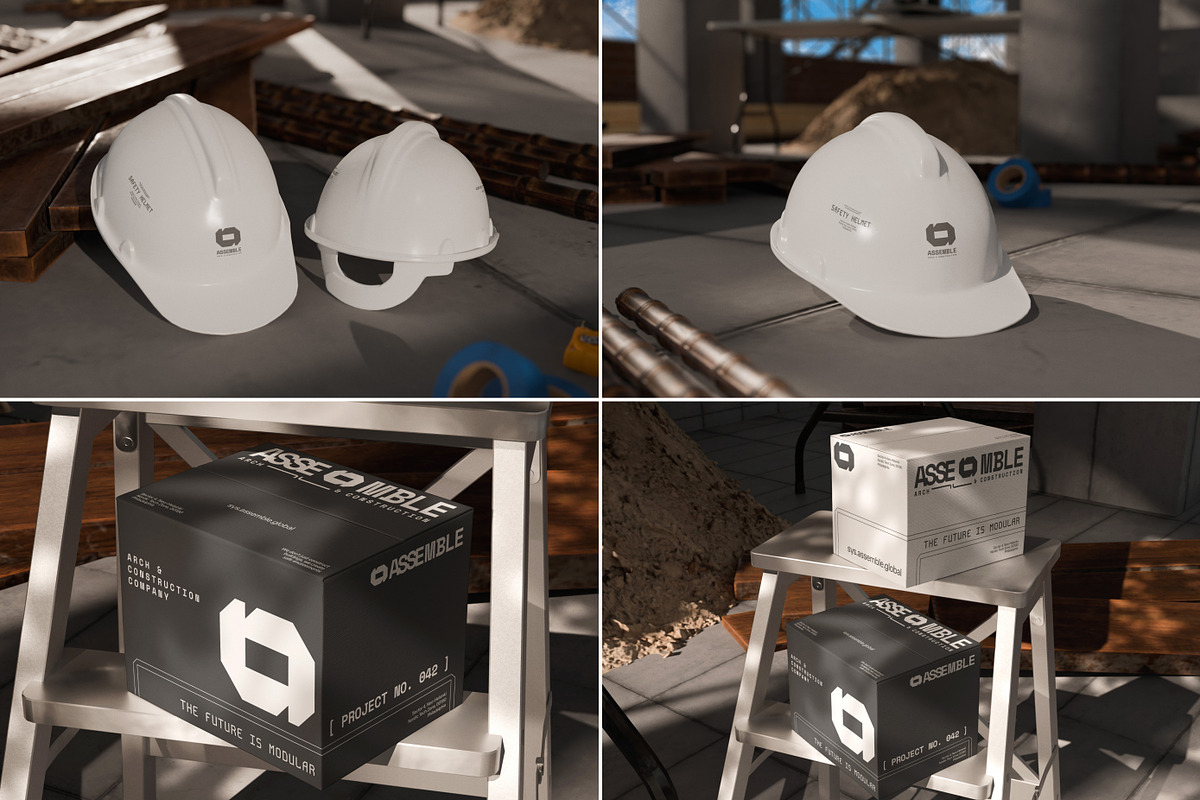 30 Construction & Industrial Mockup, an Advertising Mockup by Vitora Mockup (Photo 8 of 10)